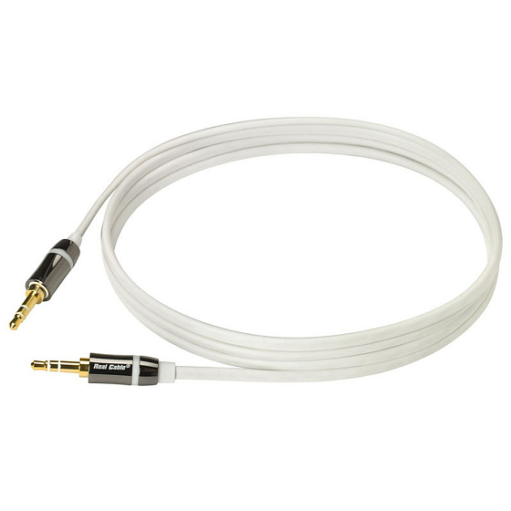 Кабель Real Cable iPlug J35M/1M50 3.5mm White - рис.0