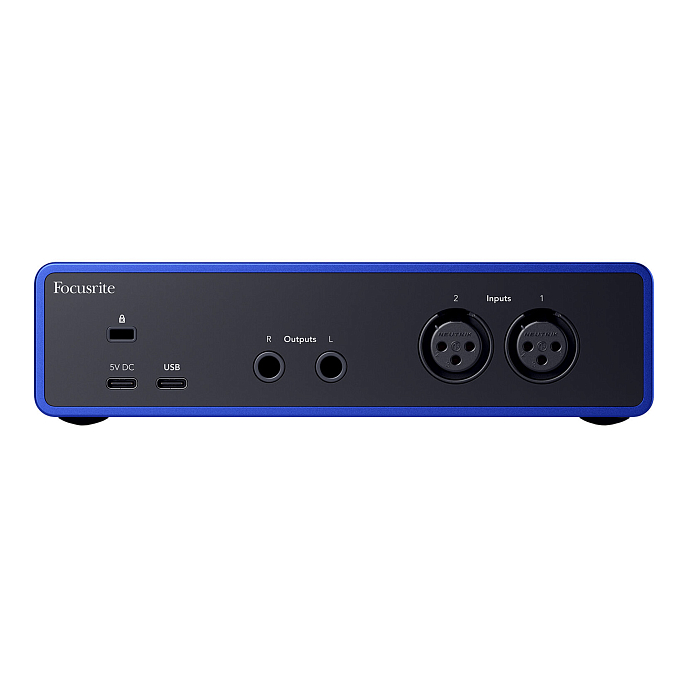 Аудиоинтерфейс Focusrite Scarlett 2i2 4th Gen Anniversary Edition Blue - рис.3