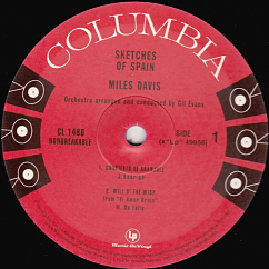 Виниловая пластинка Miles Davis – Sketches Of Spain LP