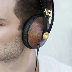 Кабель Meze Mono Standard 3.5mm with Mic Black Gold 1.2m