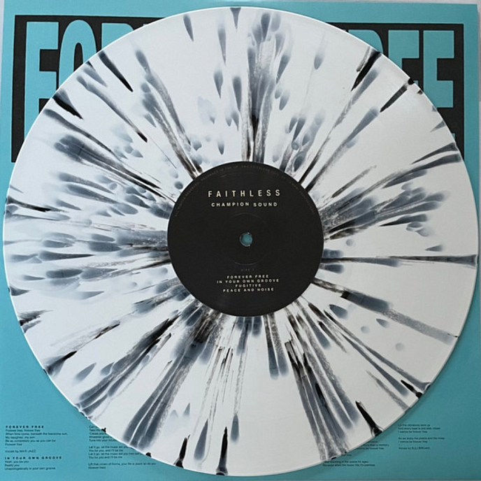 Виниловая пластинка Faithless - Champion Sound (Black - White Splatter) LP - рис.3