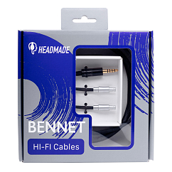 Кабель HeadMade Bennett - Sennheiser HD800, HD820 - 4.4mm 1.2m