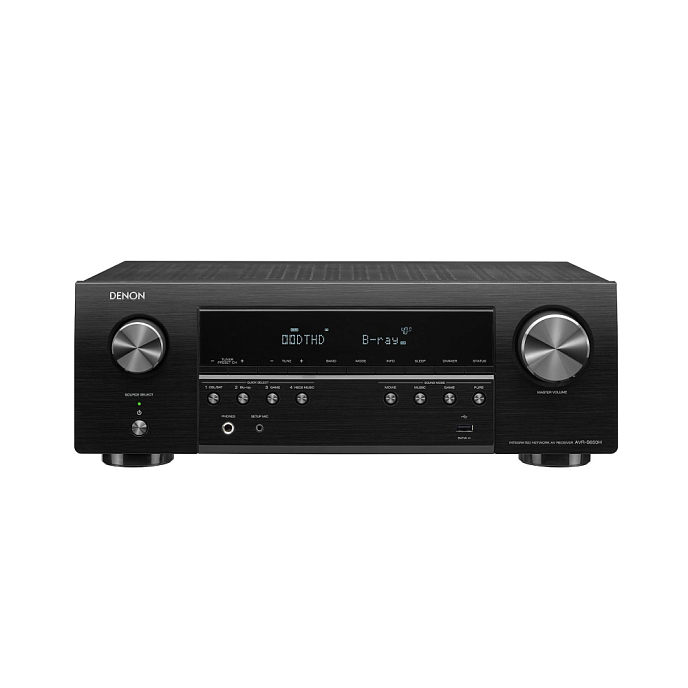 Ресивер Denon AVR-S650H Black - рис.0