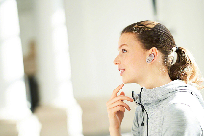 Наушники Sony WF-SP700N Pink - рис.14