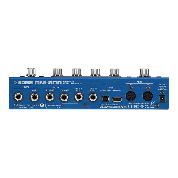 Процессор эффектов Boss GM-800 Blue - рис.2