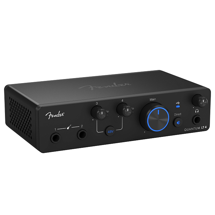 Аудиоинтерфейс Fender Quantum LT 4 Black - рис.3