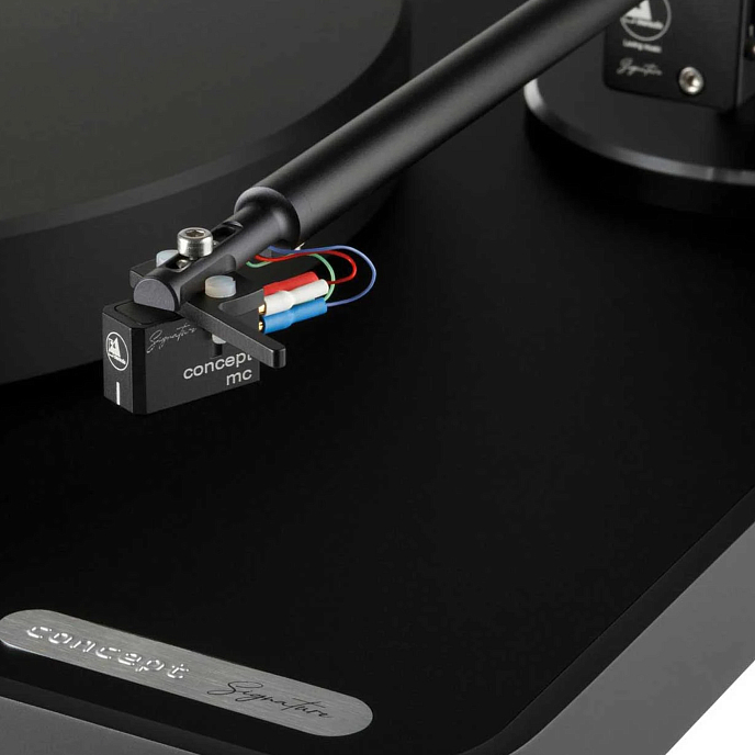 Проигрыватель винила Clearaudio Concept Signature Wood Black/Black - рис.1