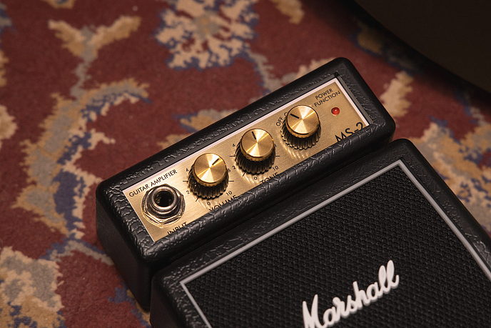Гитарный усилитель Marshall MS-2 Micro Amp Black - рис.2