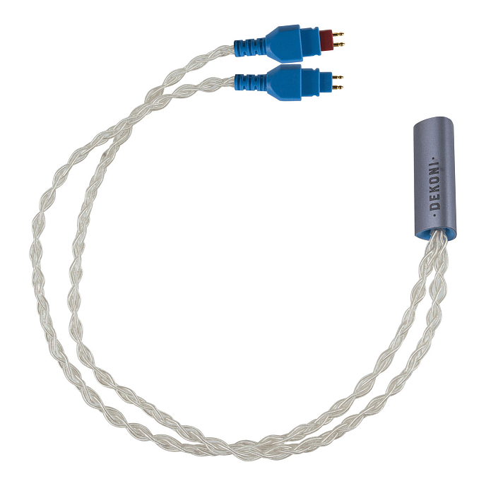 Кабель Dekoni Audio Ensemble Braided Cable HD600 Silver 4.4mm 1.32m - рис.1