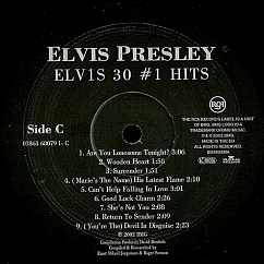 Виниловая пластинка Elvis Presley – ELV1S 30 №1 Hits 2LP