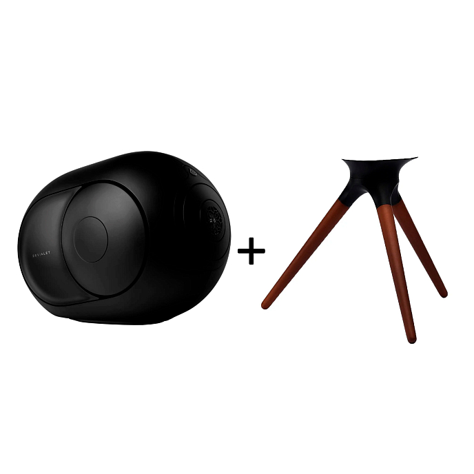 Беспроводная акустика Devialet Phantom I 103 dB Matte Black + Devialet Treepod Matte Black - рис.0