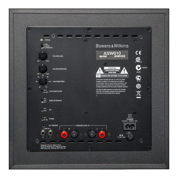 Сабвуфер Bowers & Wilkins ASW610 Matte White - рис.2