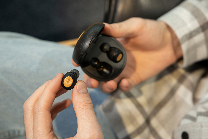 Беспроводные наушники House of Marley Champion Black - рис.8