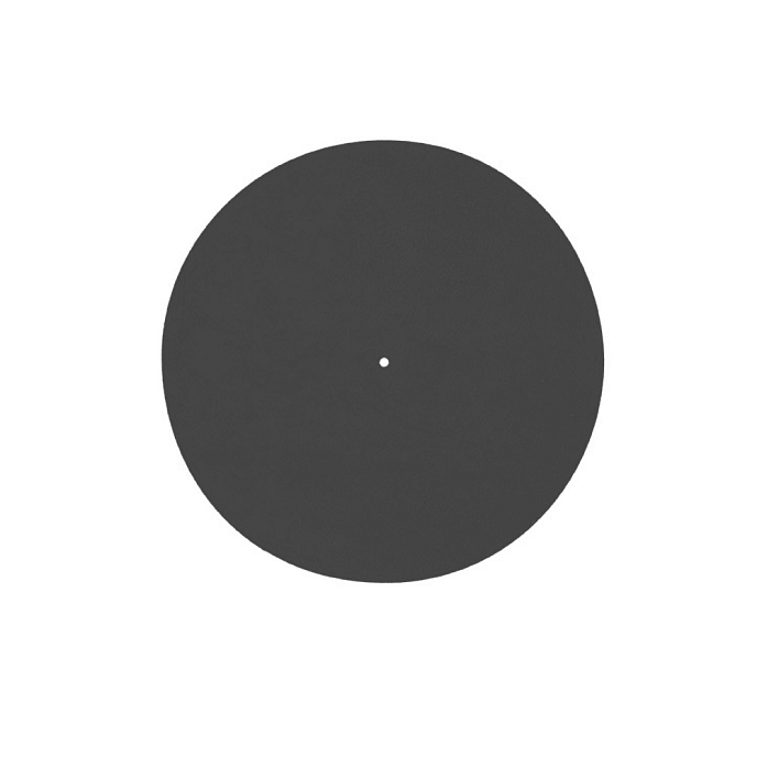 Мат для проигрывателей винила Pro-Ject Leather It Black - рис.0