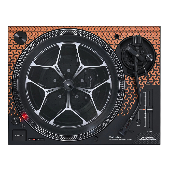 Проигрыватель винила Technics SL-1200M7PED Lamborghini Orange - рис.4