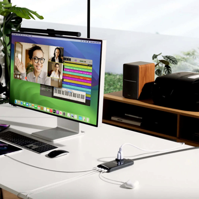 Зарядное устройство Anker Prime 6-in-1 Charging Station 140W Black - рис.4