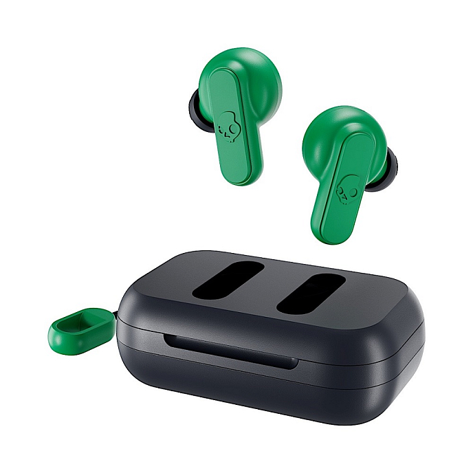 Беспроводные наушники Skullcandy Dime Dark Blue Green - рис.0