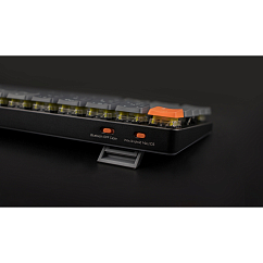 Клавиатура Keychron K7-D1 Red Switch White Led
