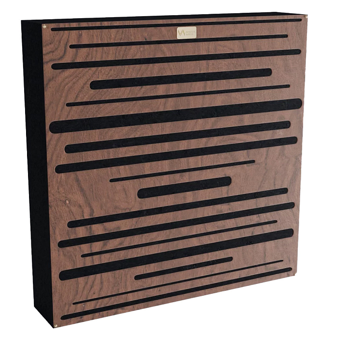 Акустический экран Acoustic Shield AS Wood Walnut 50x50x10cm - рис.0