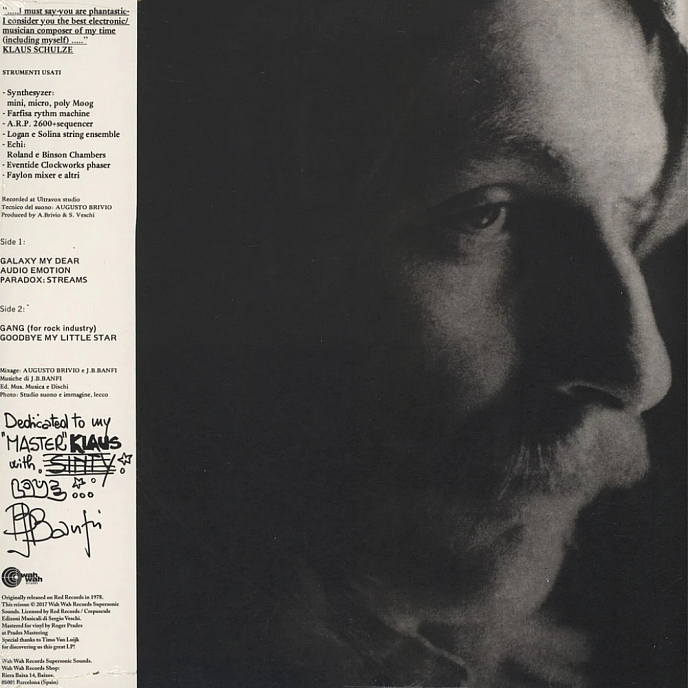 Виниловая пластинка J.B. Banfi – Galaxy My Dear LP - рис.1