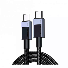 Кабель UGREEN L512 Black/Grey USB-C/USB-C 0.5m