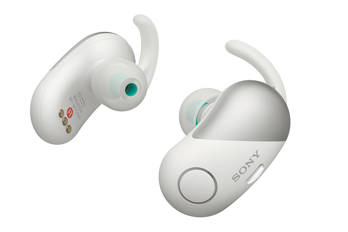 Наушники Sony WF-SP700N White - рис.1