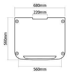Стойка для Hi-Fi VOXmodule Cardinale B Black