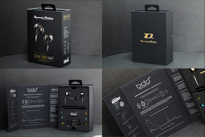 Наушники Dynamic Motion DM-100 Black - рис.20