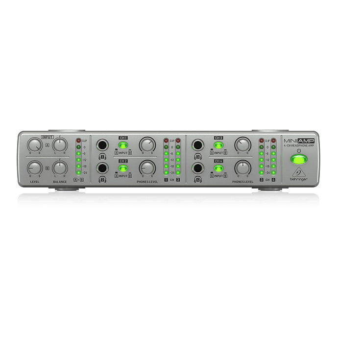 Усилитель для наушников Behringer AMP800 V2 Silver Black - рис.2