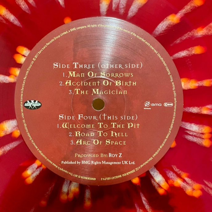 Виниловая пластинка Bruce Dickinson - Accident Of Birth (25th Anniversary) (Red & Yellow Splatter) - 2LP - рис.6