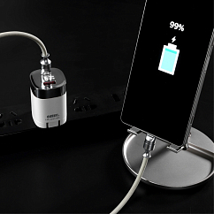 Кабель ddHiFi PC02L Silver USB-C - Lightning 1.5m