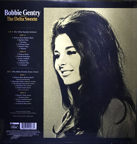 Пластинка Bobbie Gentry - The Delta Sweete 2LP - рис.1. Фото - Bobbie Gentr...