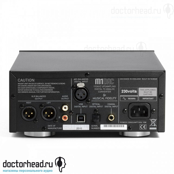 Усилитель для наушников Musical Fidelity M1DAC Black - рис.1