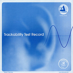 Прогревочный диск Clearaudio Trackability Test Record