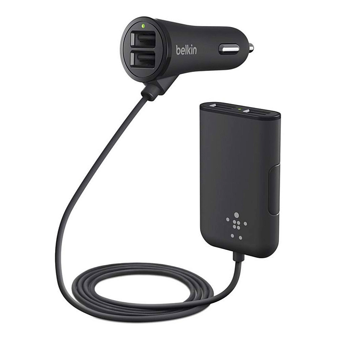 Автомобильное зарядное устройство Belkin 4-Port Passenger Car Charger - рис.0