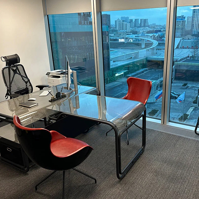 Кресло для прослушивания F2F Аэро Glossy Black Burgundy - рис.11