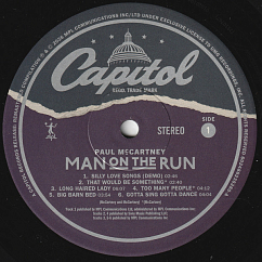 Виниловая пластинка Paul McCartney - Man On The Run OST LP