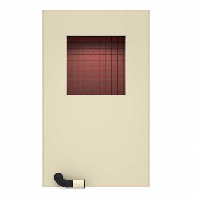 Акустическая кабина IzoRoom Comfort with window Beige Blue - рис.4