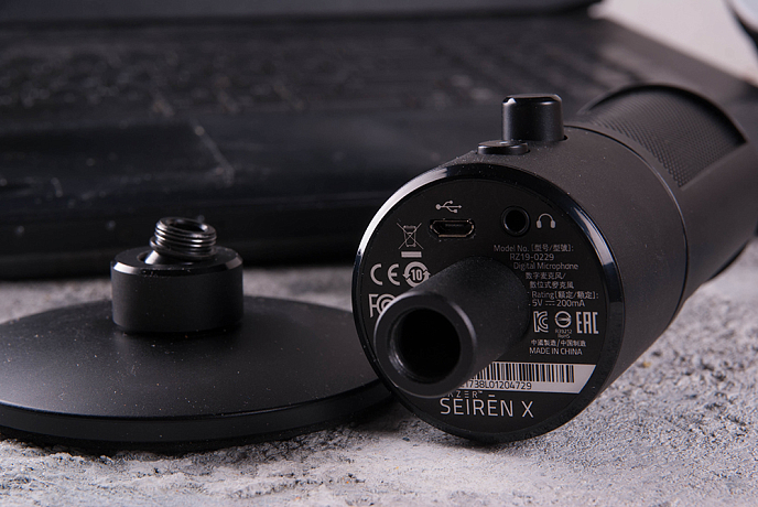 Микрофон для стриминга и игр Razer Seiren X Classic Black - рис.4