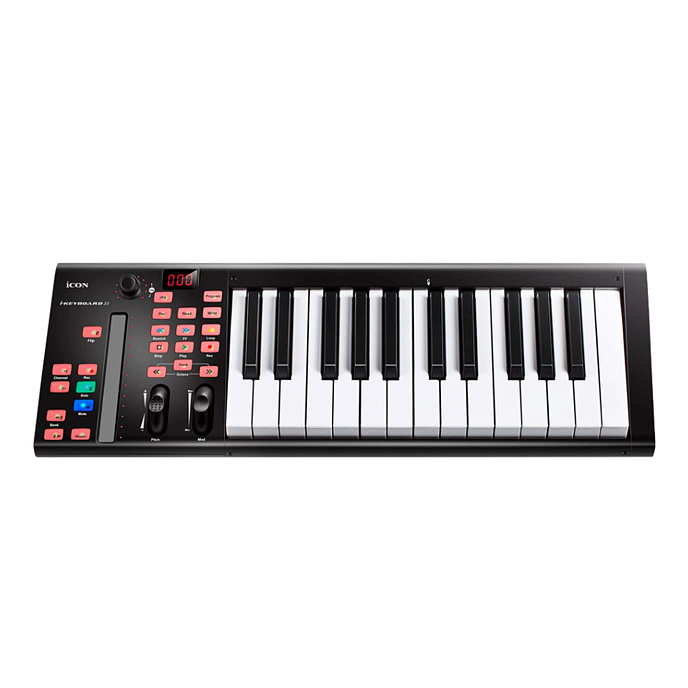 MIDI-клавиатура iCON iKeyboard 3X Black черный - рис.0