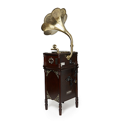 Проигрыватель винила MJI Audio J2013 Gramophone Turntable 1 Unit 3 pcs Cartoon аудиосистема с грамофоном_OpenBox