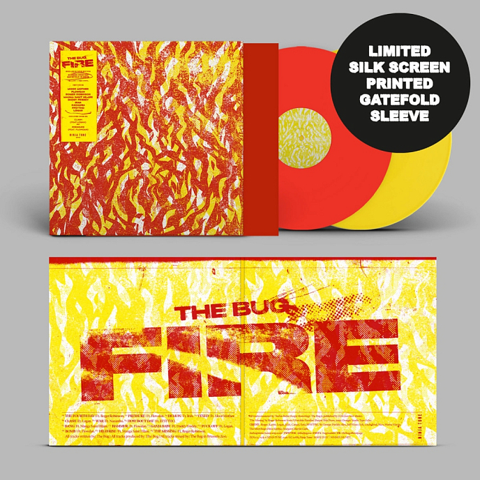 Виниловая пластинка The Bug - Fire (coloured) - 2LP - рис.3