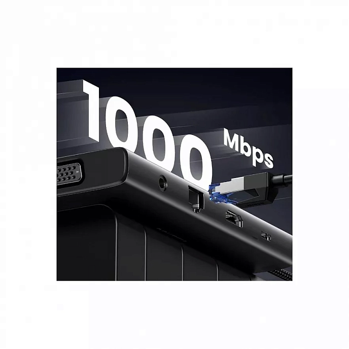 Конвертер Ugreen CM639 11-in-1 USB-C Grey - рис.2