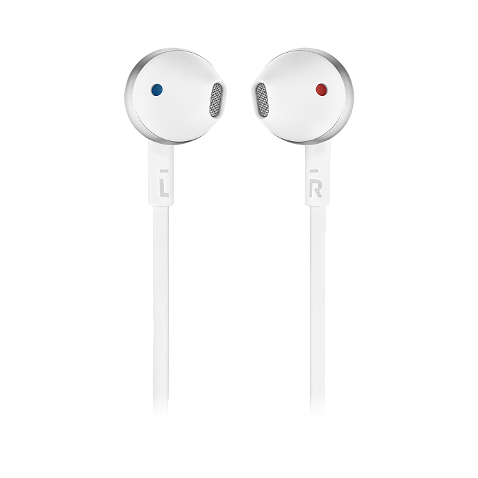 Беспроводные наушники JBL T205 BT Silver - рис.1