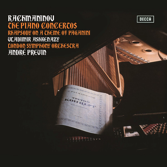 Пластинка Rachmaninov; Vladimir Ashkenazy; London Symphony Orchestra; Andr? Previn - The Four Piano Concertos Rhapsody On A Theme Of Paganini - рис.0