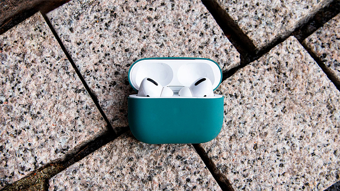 Чехол для Airpods Pro uBear Touch Case for Apple AirPods Pro Green - рис.5