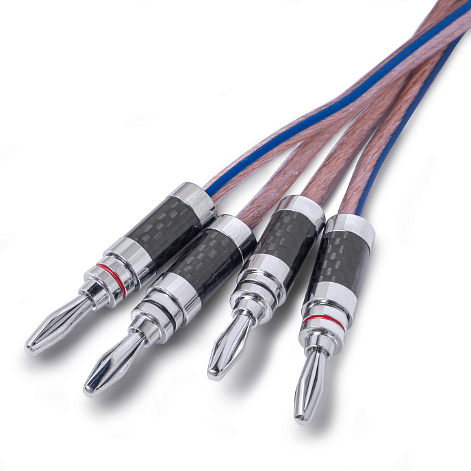 Кабель HeadMade Speaker Cable 2x4 Bn/Bn 2m разноцветный - рис.2