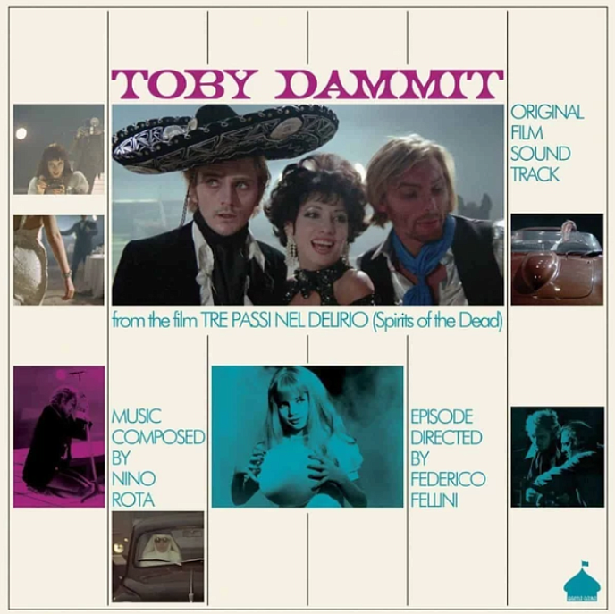 Виниловая пластинка Nino Rota - Toby Dammit (Original Film Soundtrack) LP - рис.0