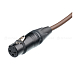 Кабель HeadMade Pro XLR-F - XLR-M Brown 1.5m - рис.2
