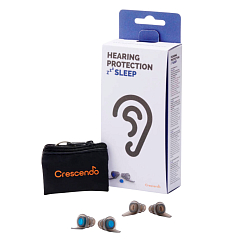 Беруши Dynamic Ear Company Crescendo Sleep Eco Box Blue
